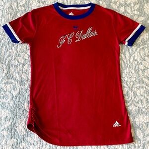 FC Dallas soccer ladies shirt